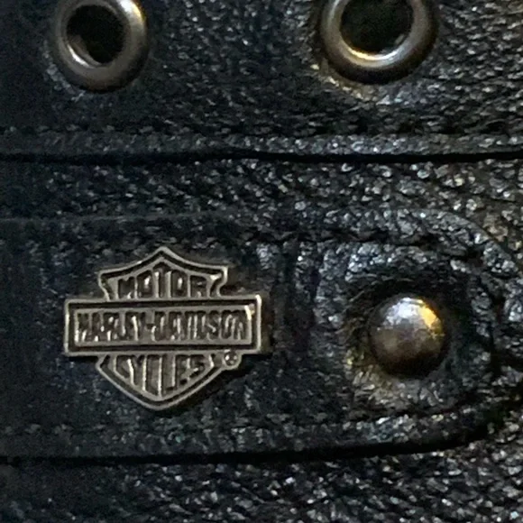 Very Cool Women’s Harley Davidson Ankle Boots🏍🏍 Excellent condition⭐️ Size 7 - Picture 4 of 12